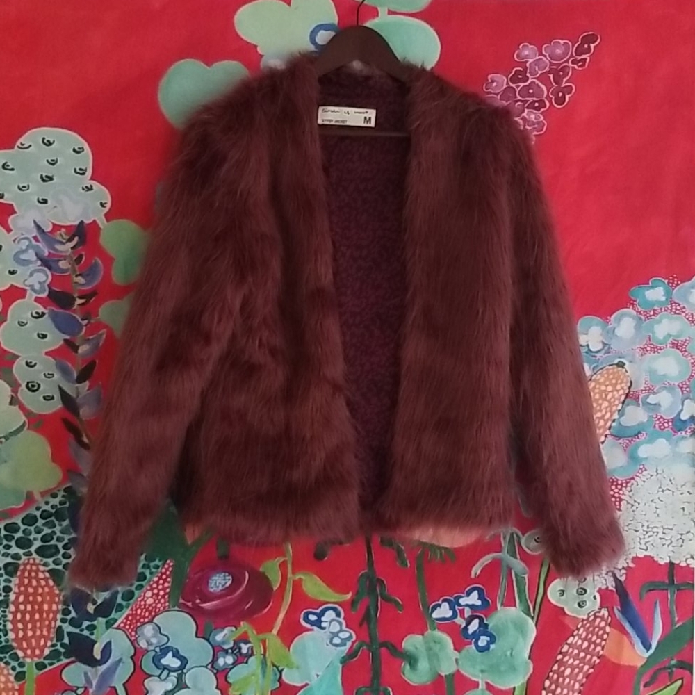 Circle of Trust Faux Fur Gypsy Jacket